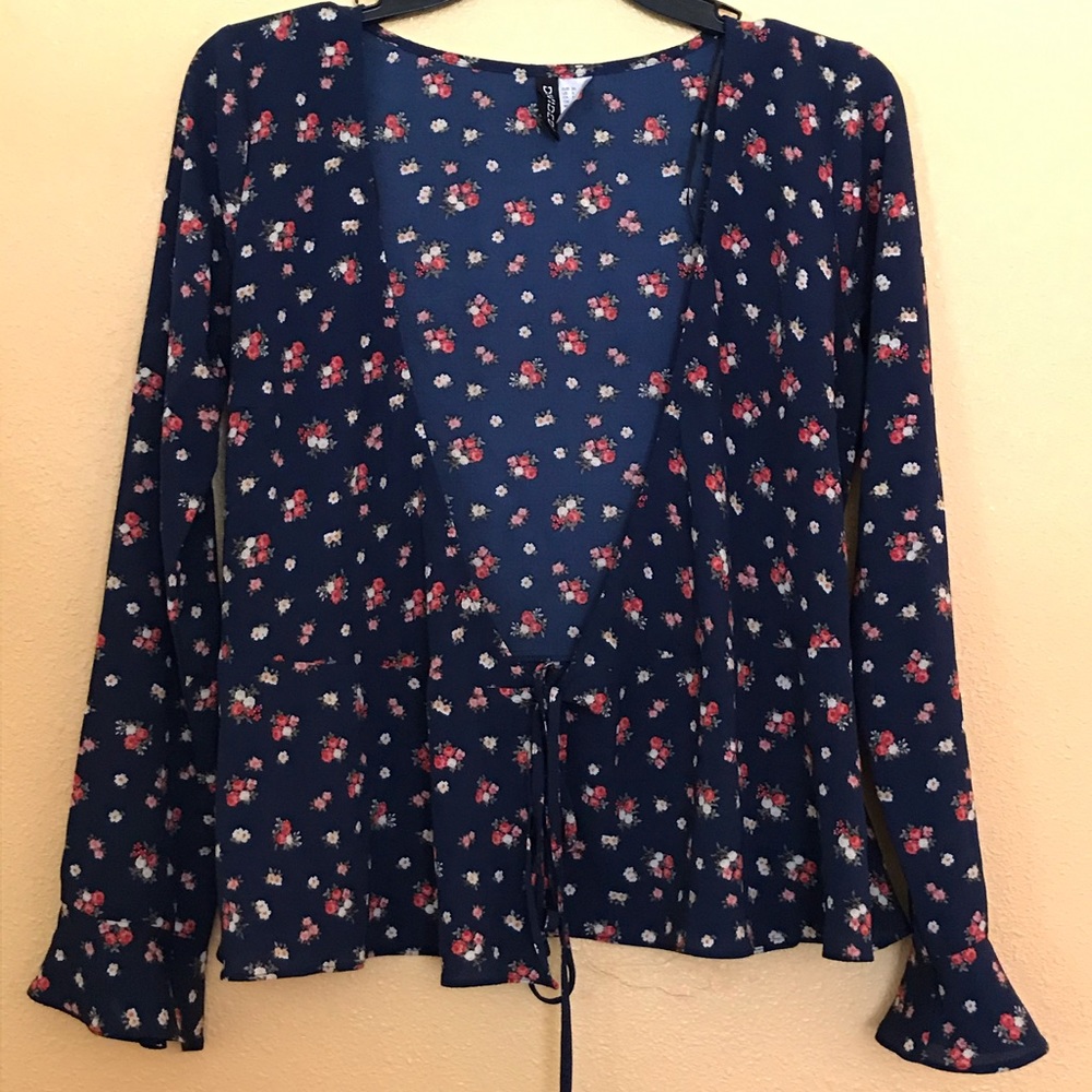Floral Peplum Top